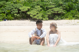 ビーチ、ウォーターイン！