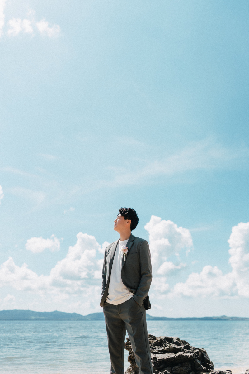 おふたりそれぞれのソロカット撮影も