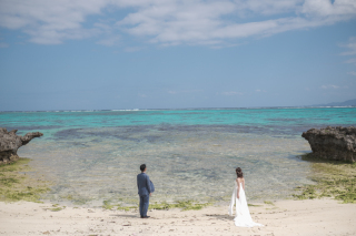 青い海青い空の石垣島で、フォトウェディング！！