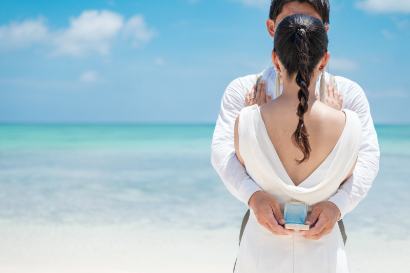 指輪とおふたりと