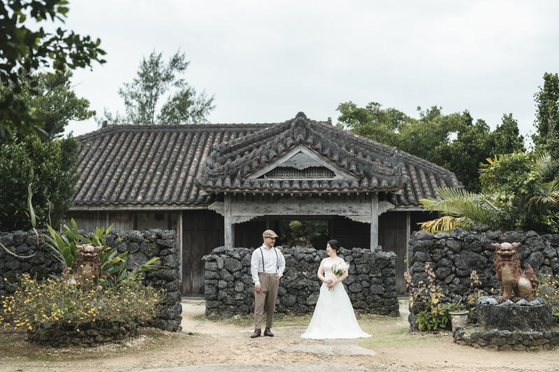 【石垣やいま村＆グリーン撮影200カットプラン】沖縄の赤瓦古民家で撮影が叶います