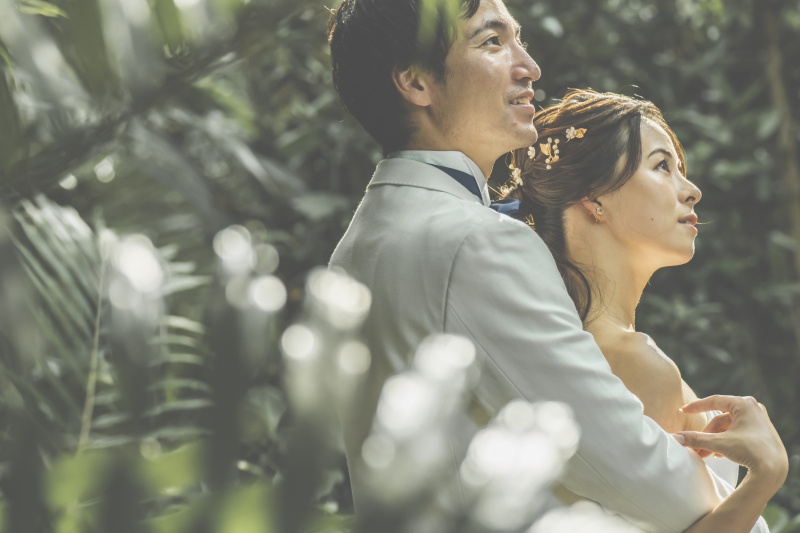 グリーンの中で