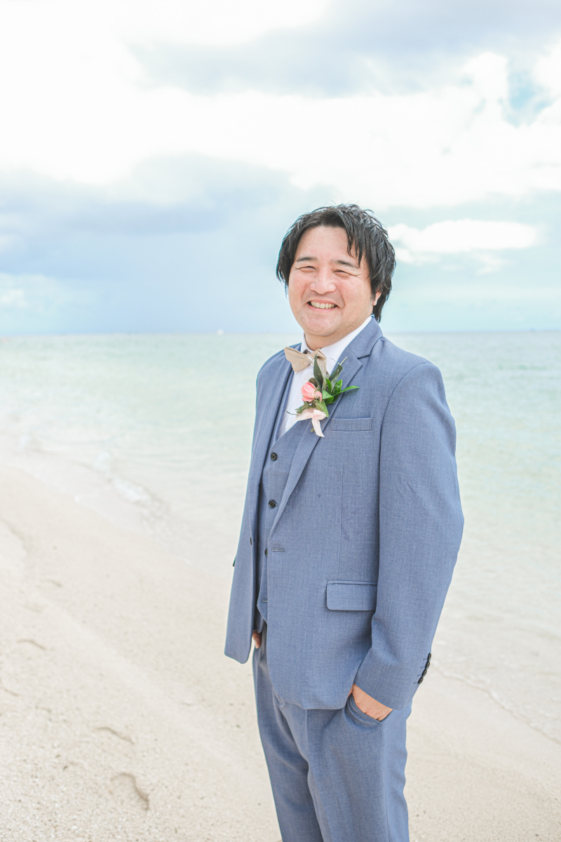 新郎様ソロショット