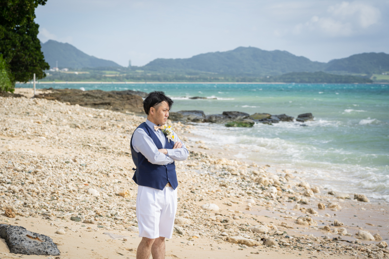 新郎様ソロショット