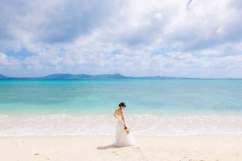 ビーチにてソロショットその2