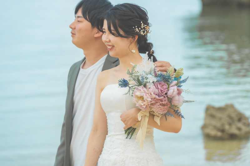 景色を楽しんで