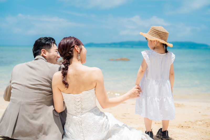 【天然ビーチ撮影＋with家族コミコミ130カット】お子様と一緒に撮影◎
