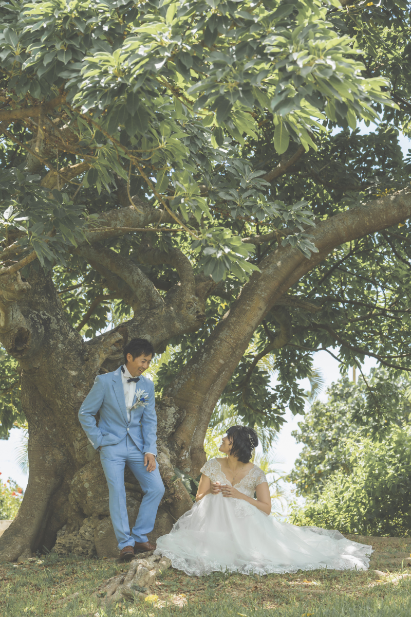 グリーンの中で