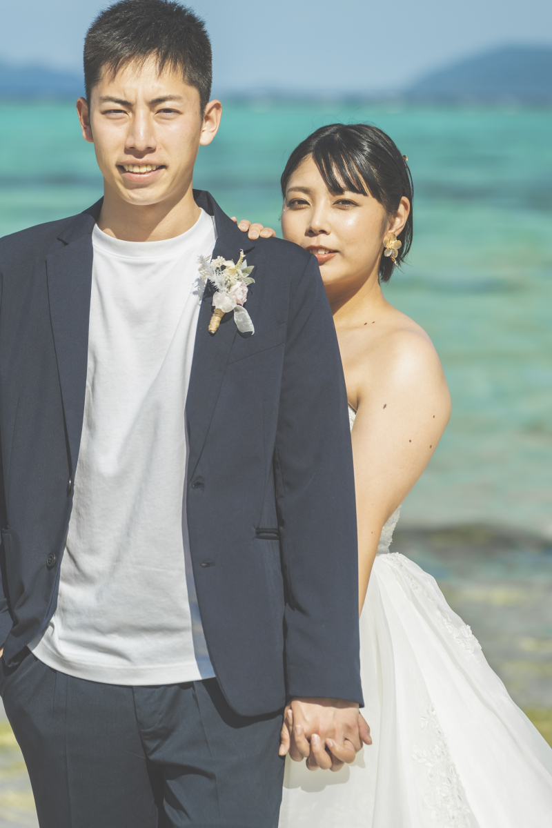 ビーチ撮影スタート