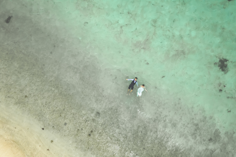 ウォーターイン×ドローンフォト