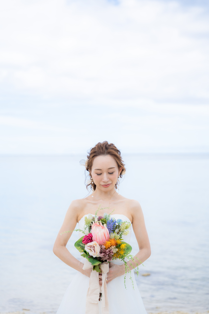 ご新婦様ソロショット♪