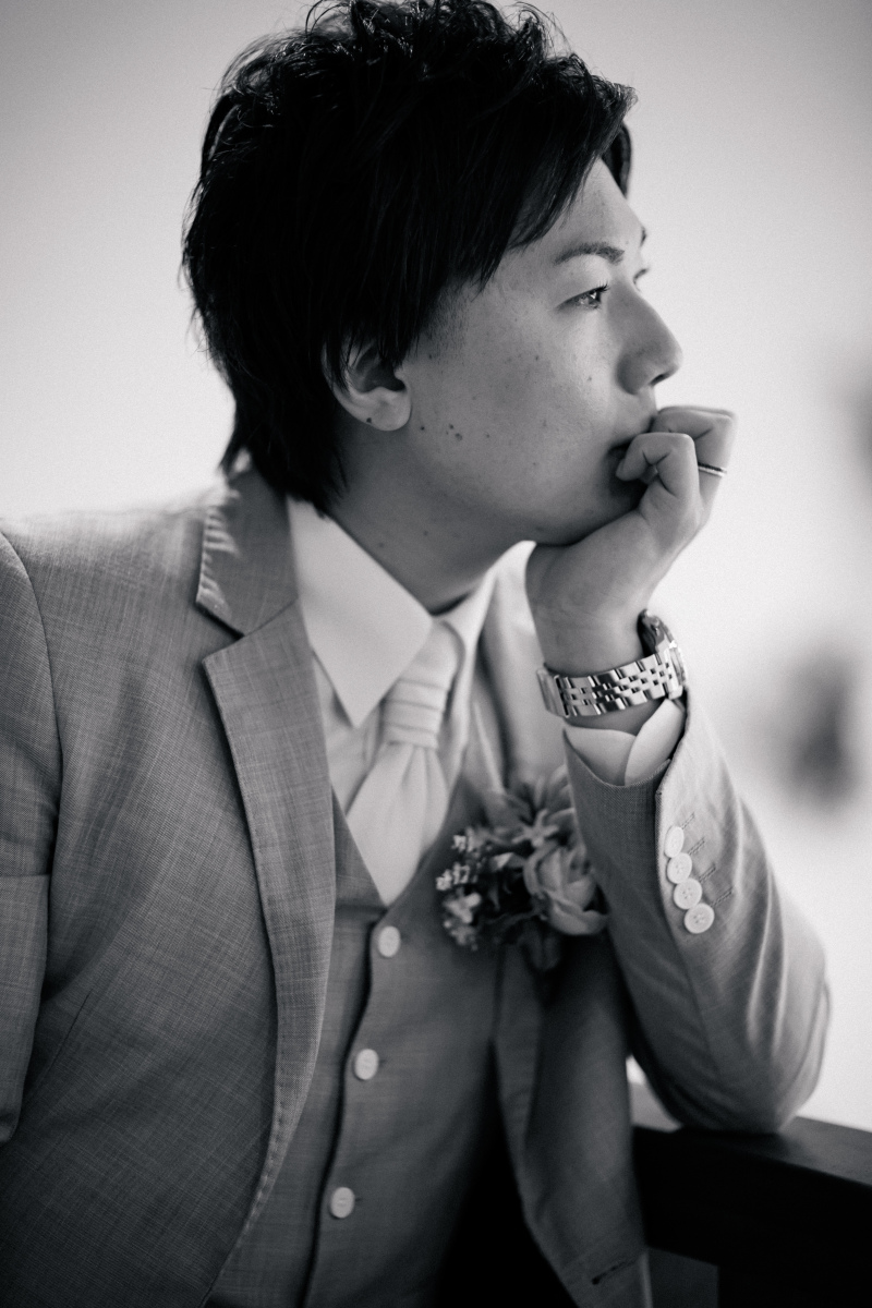 新郎様ソロショット