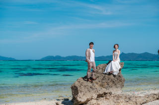 快晴のビーチで撮影✨