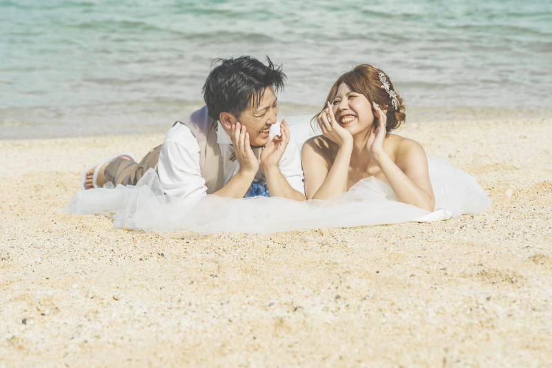 寝ころびショット