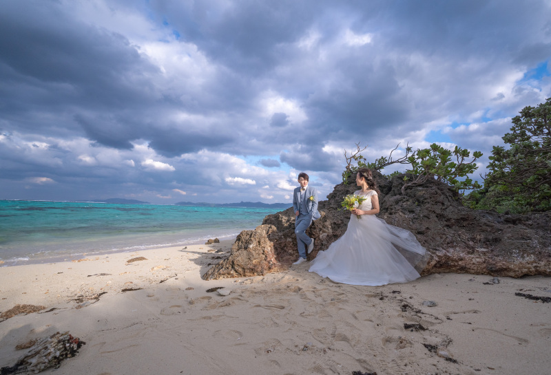 ビーチ撮影スタート