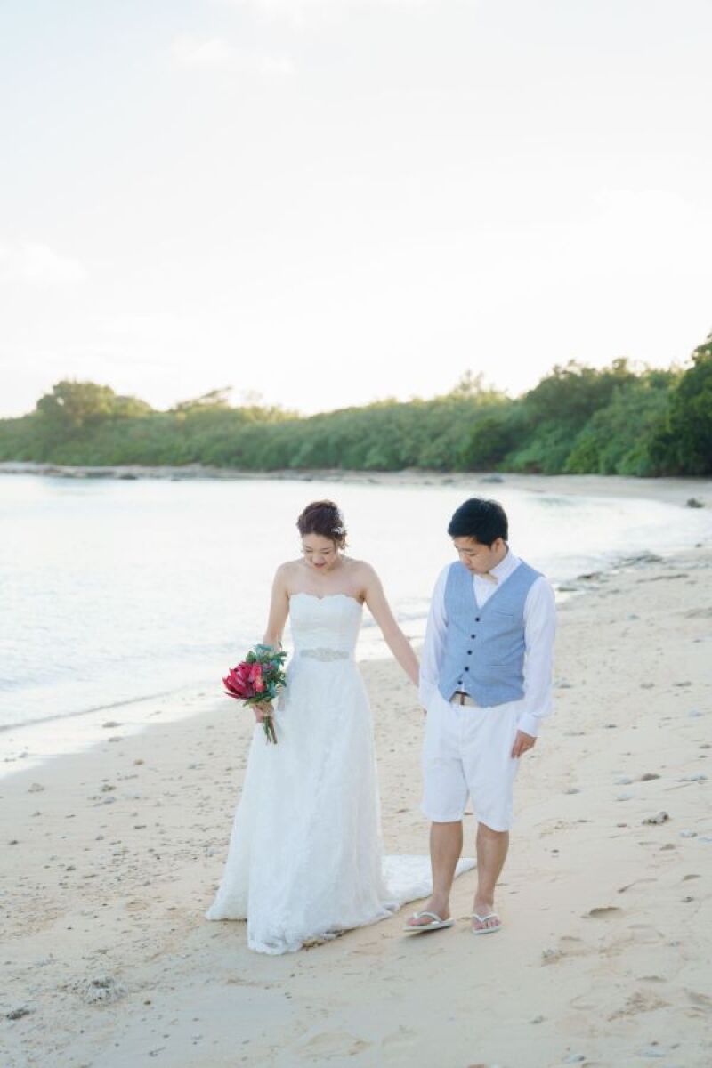 チャペルからビーチへ