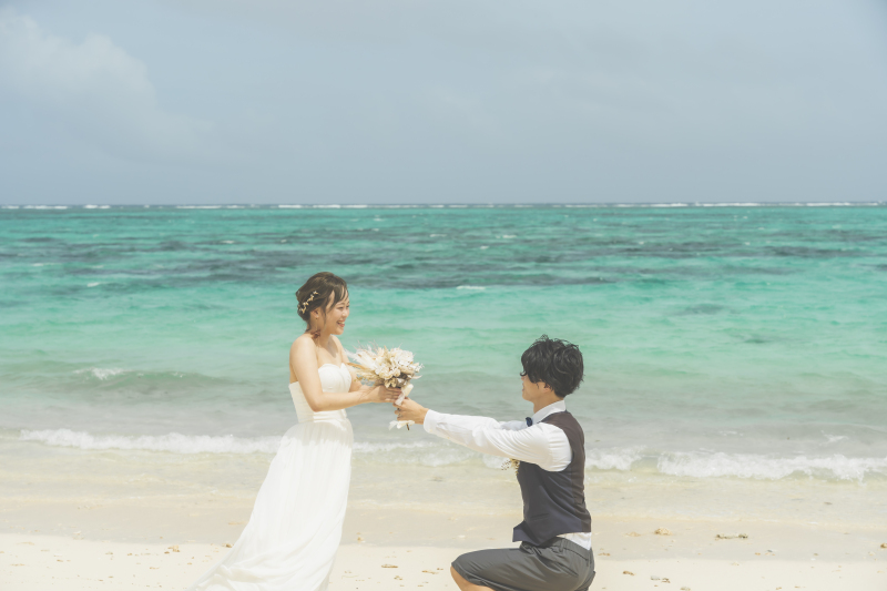 プロポーズシーンを再現