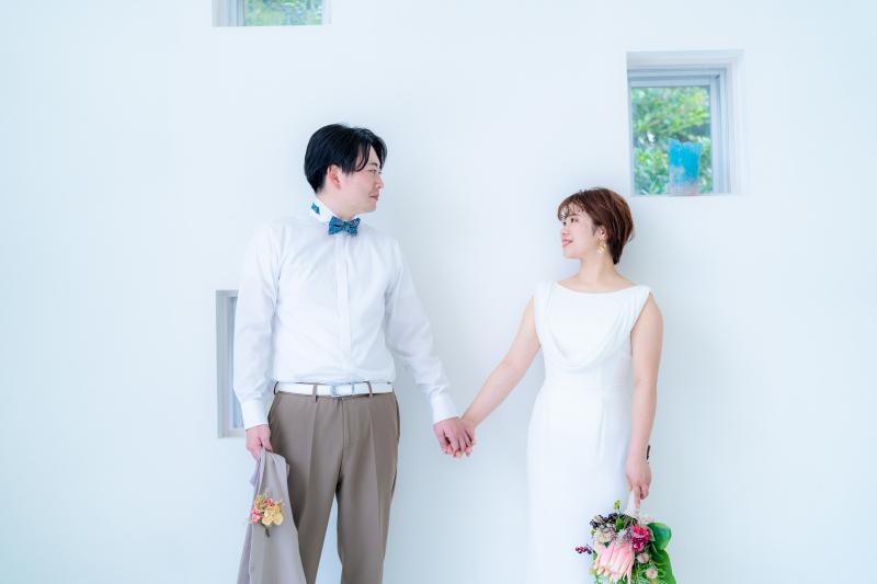 手つなぎショット