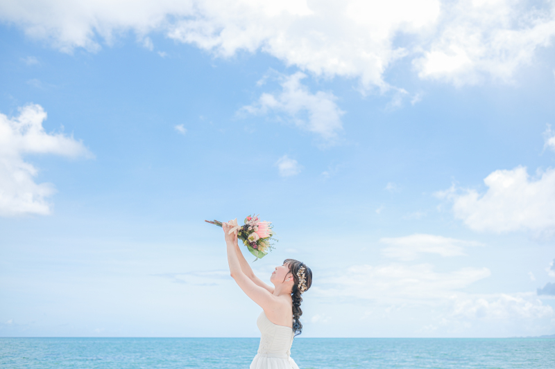 新婦様ソロショット