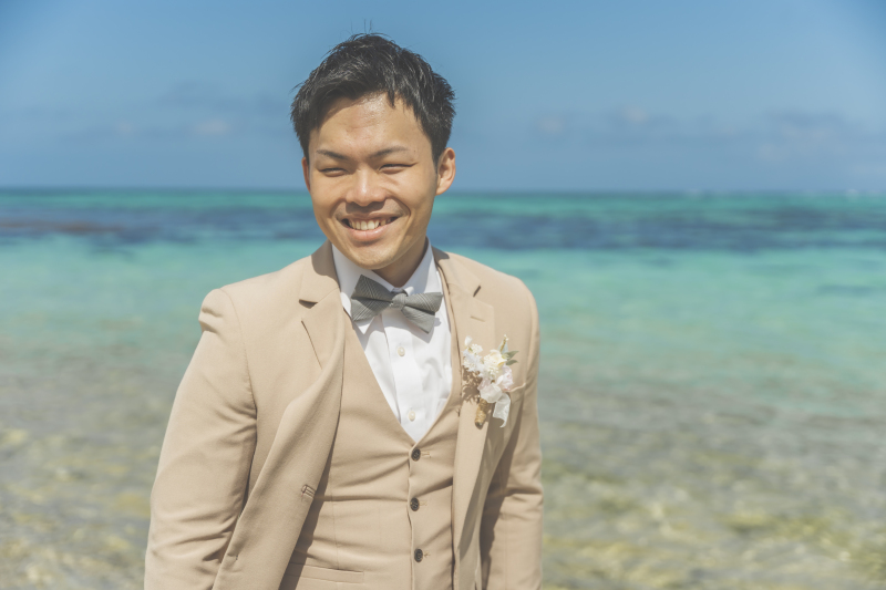 新郎様ソロショット