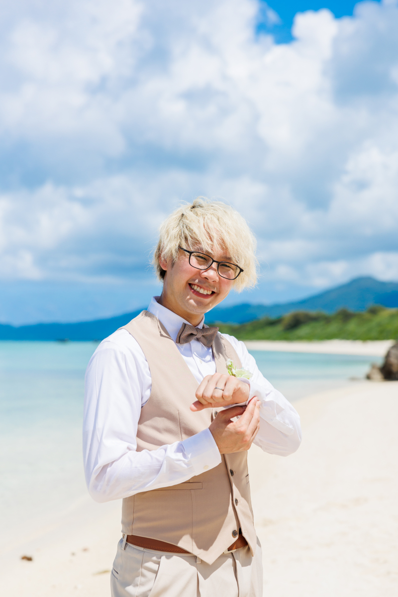 新郎さまもばっちし!!