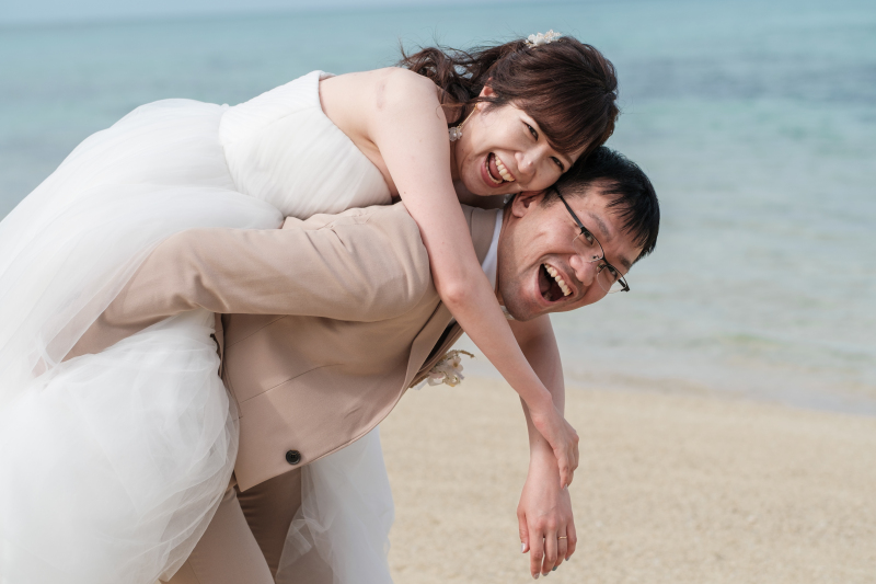 おんぶショット