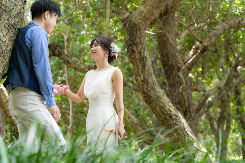 大自然とお二人