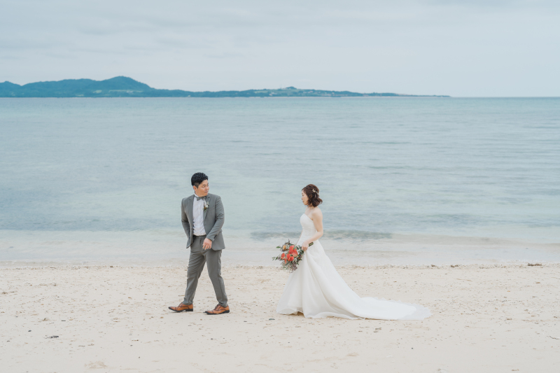 お持込みブーケが可愛い♡