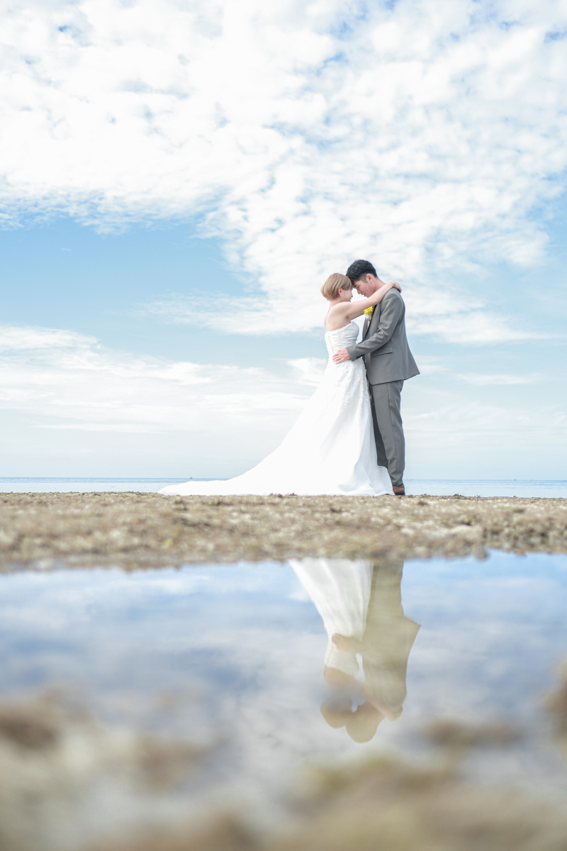 水面にうつるふたり