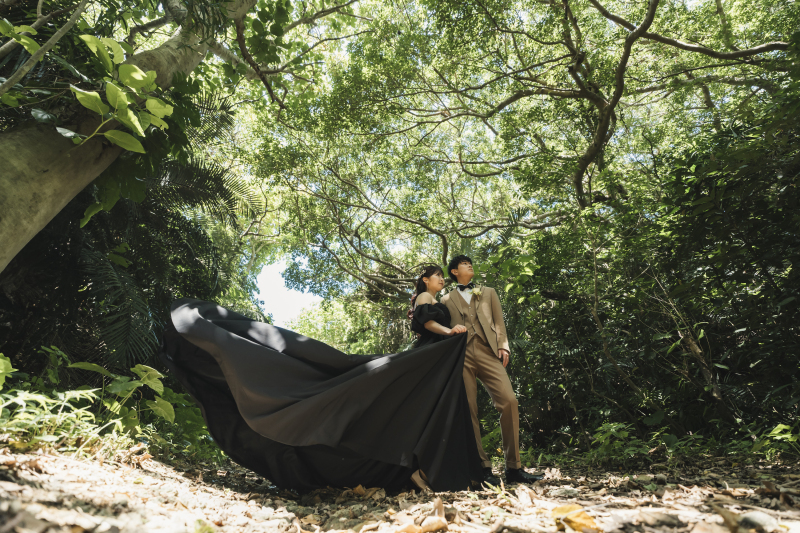 【ビーチ＆大自然スポット撮影200カット｜カラードレス追加】自然を満喫