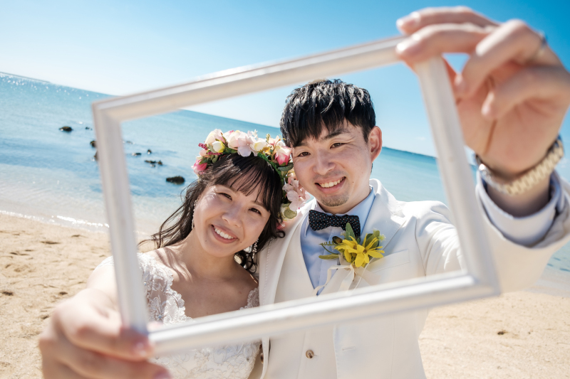 チャペル&ビーチ+ウォーターイン!