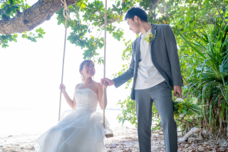 楽しい！ビーチサンセット撮影♪