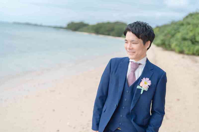 新郎様のソロショット!!