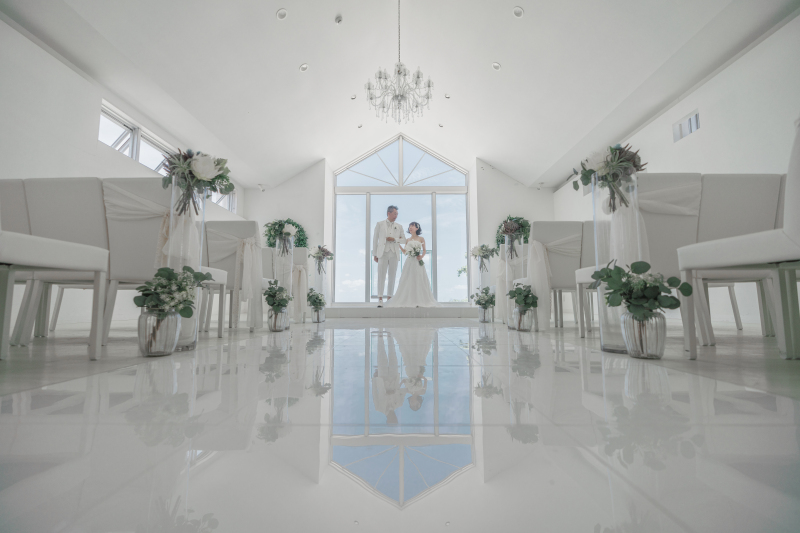 晴れの日のチャペルフォトツアー！！！