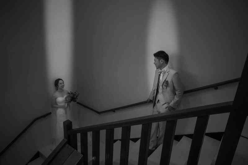 まずはチャペルのお外で