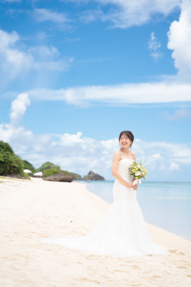 にこにこな新婦様