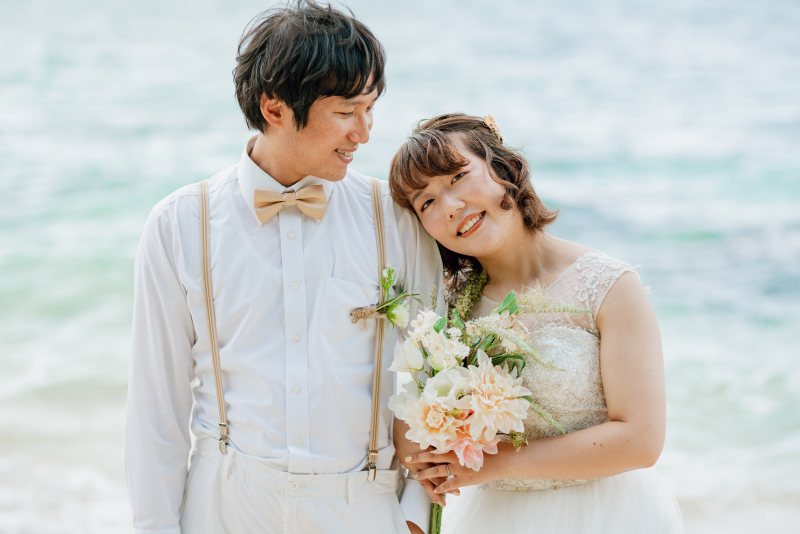 寄り添うおふたり