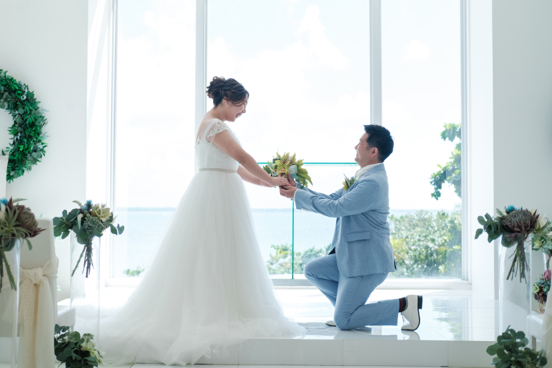 プロポーズシーン