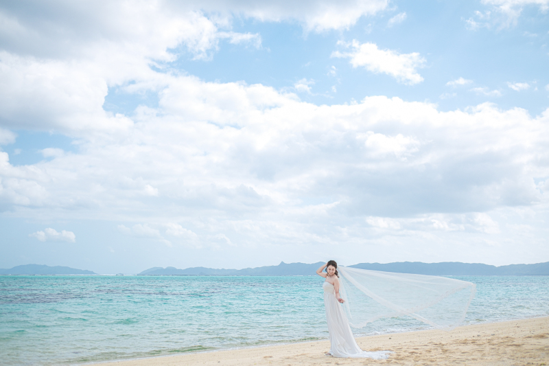 ベールと新婦様