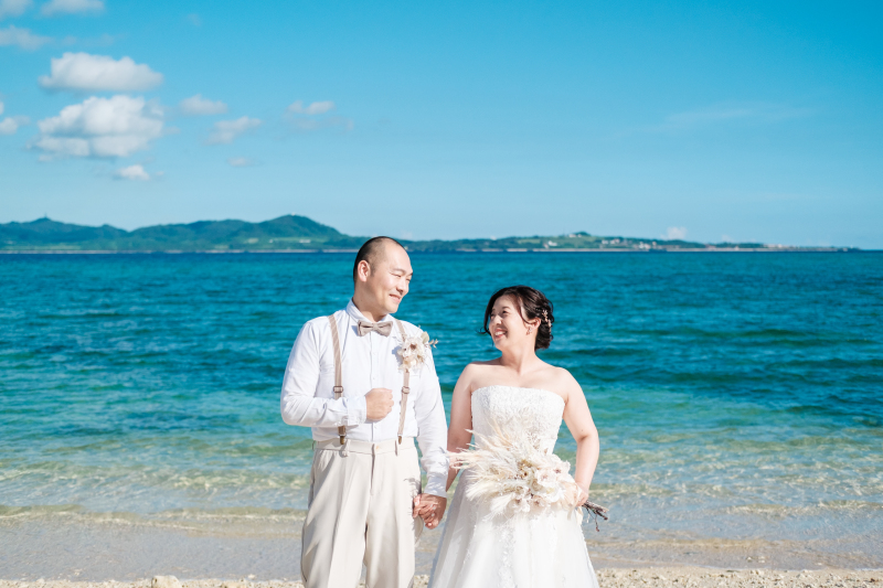 とっても眩しい!天然ビーチ撮影