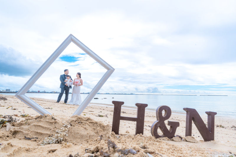 ご家族でウェディングフォトを！！