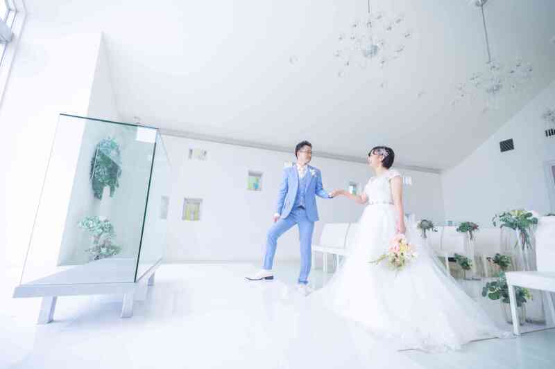 うっとりするチャペルからスタート♪