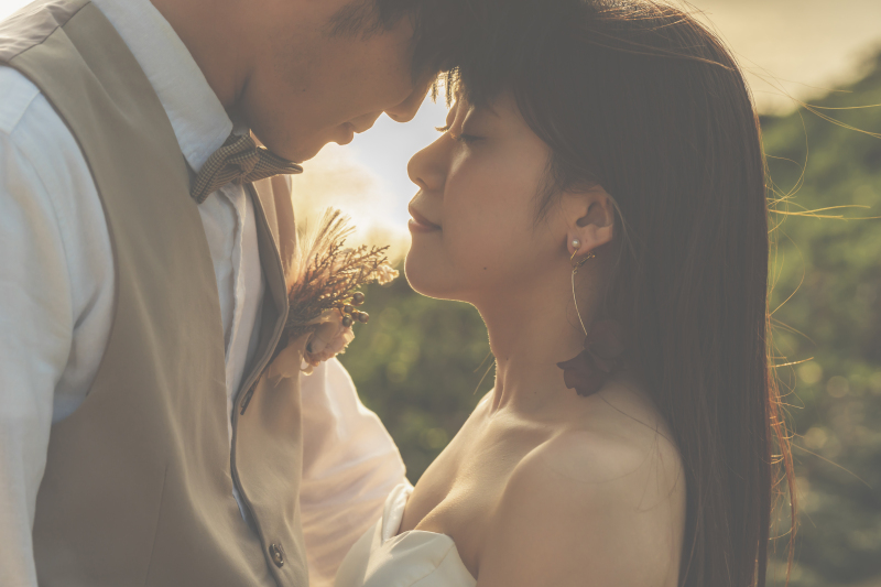 おでここっつん