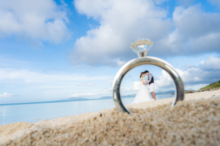 8月の午後からフォトウェディング