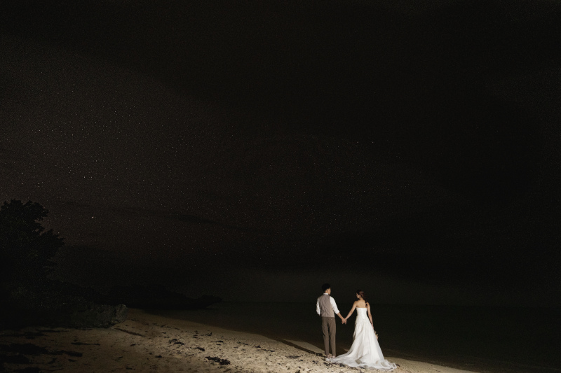 手つなぎショット