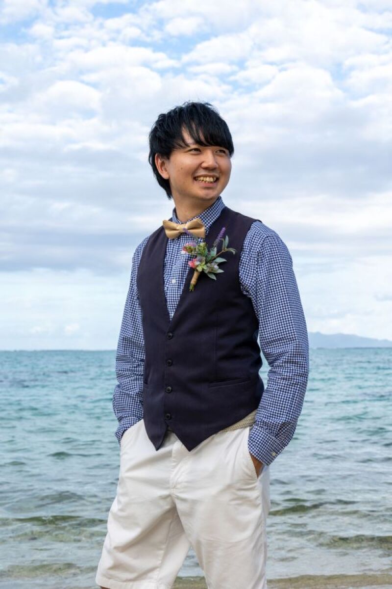 爽やかな笑顔が素敵な