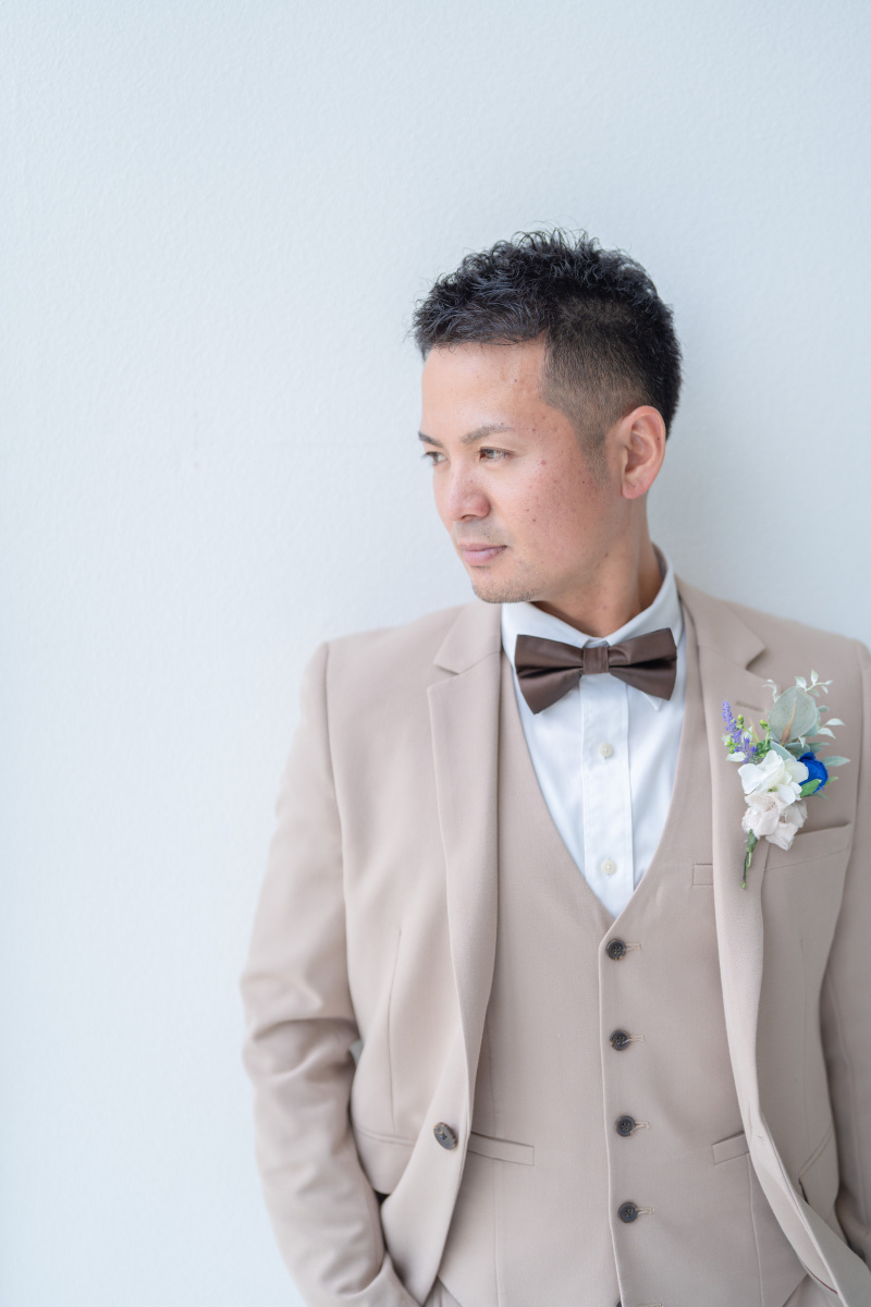 新郎様ソロショット