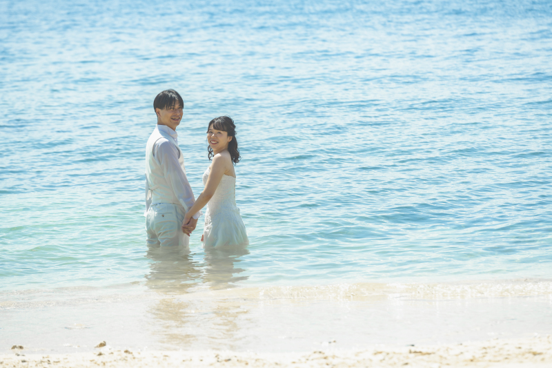 手つなぎショット