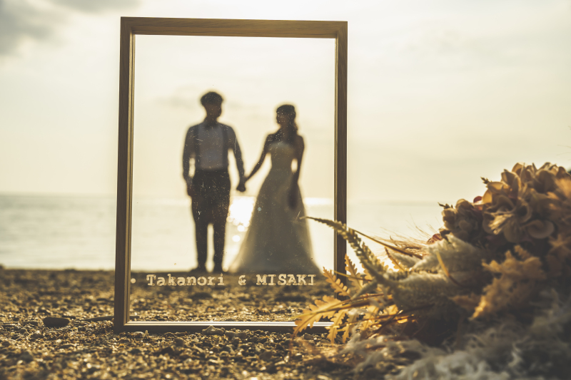 フレームの中のおふたり