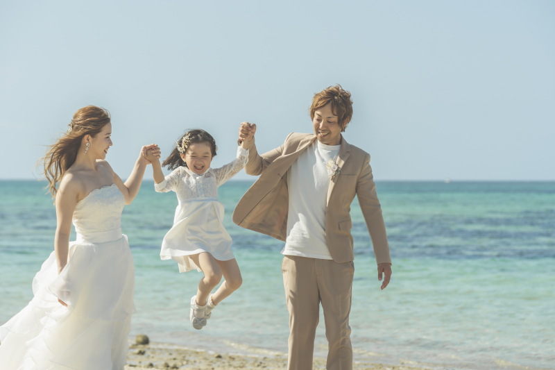 手つなぎショット